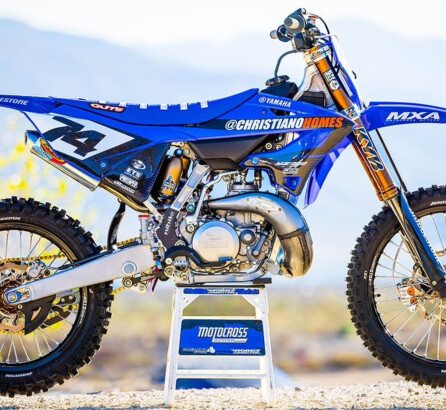 VFORCE3 equipped MXA Project Yamaha YZ250 WIDE OPEN